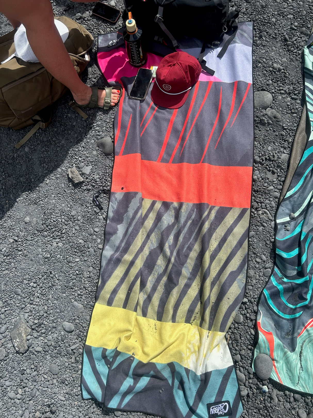 Bonfire - Beach Towel