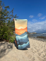 Sunset Swell - Beach Towel