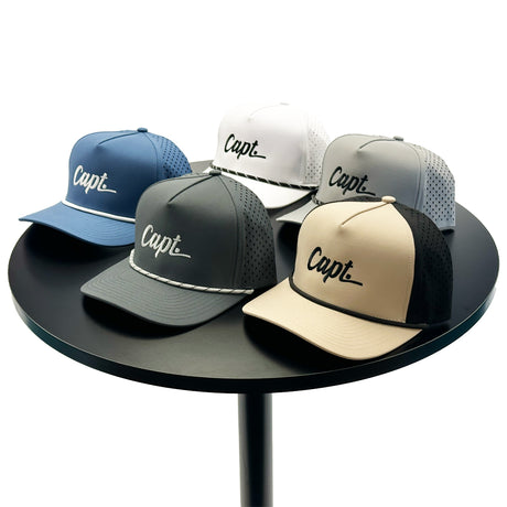 Capt. Performance Hat - Dark Grey