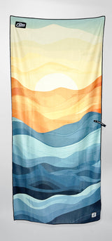 Sunset Swell - Beach Towel